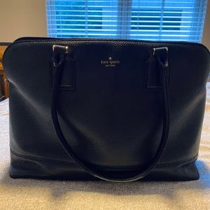 KATE SPADE leather tote removable laptop sleeve